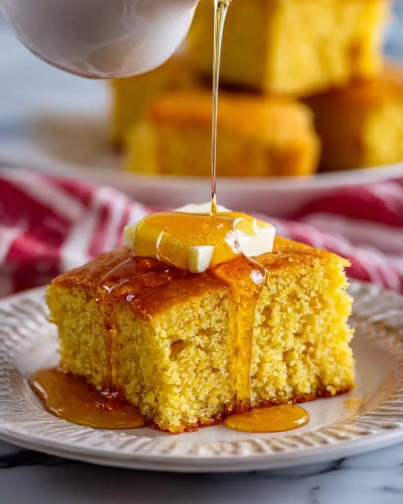 Honey Butter Cornbread Recipe