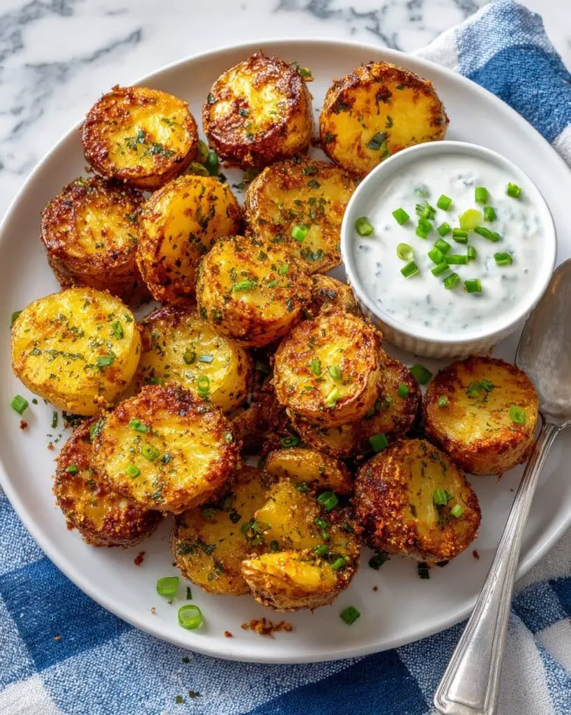 Crispy Parmesan Potatoes Recipe
