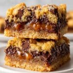 Salted Caramel Chocolate Chip Cookie Bars Recipe