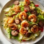 Crockpot Cajun Cabbage, Sausage, and Shrimp Recipe