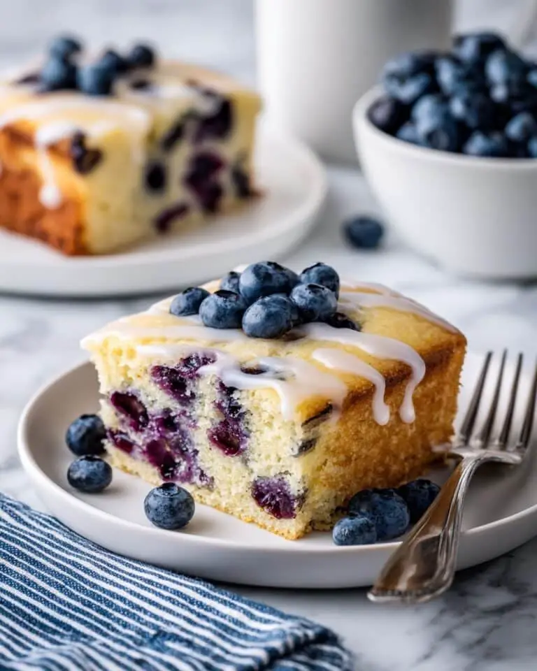 Sheet Pan Blueberry Lemon Pancakes Recipe