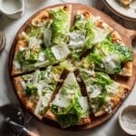 Grilled Chicken Caesar Salad Pizza Recipe
