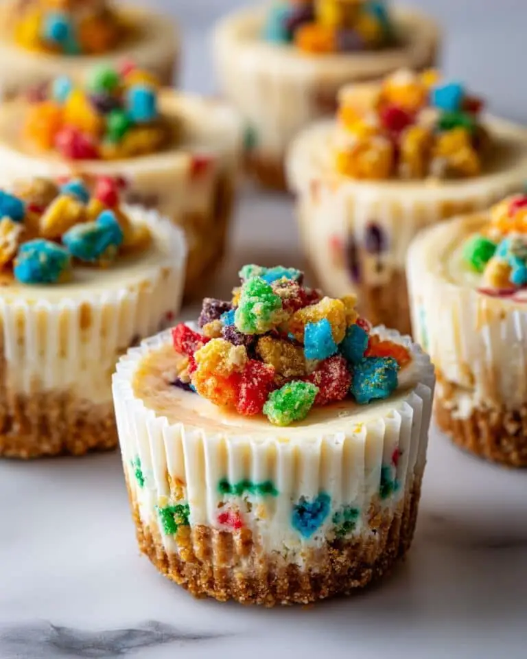 Fruity Pebbles Cheesecakes Recipe