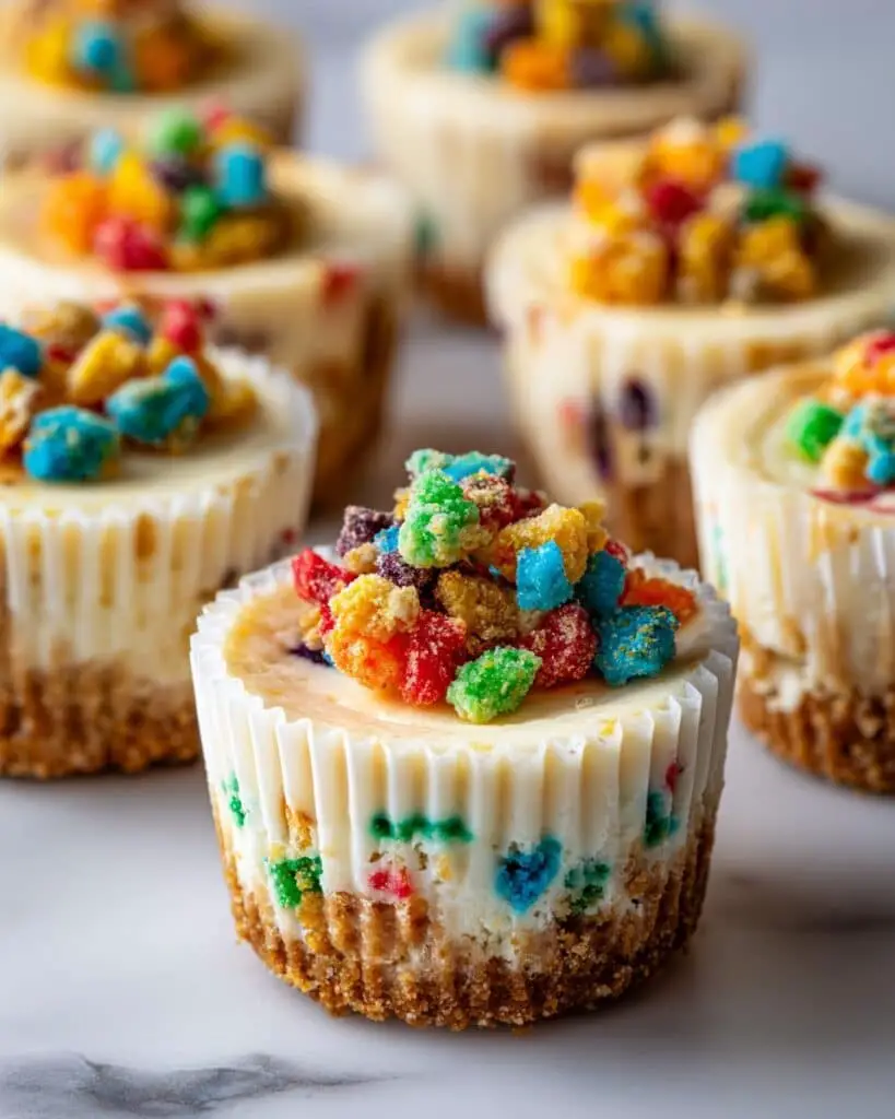 Fruity Pebbles Cheesecakes Recipe