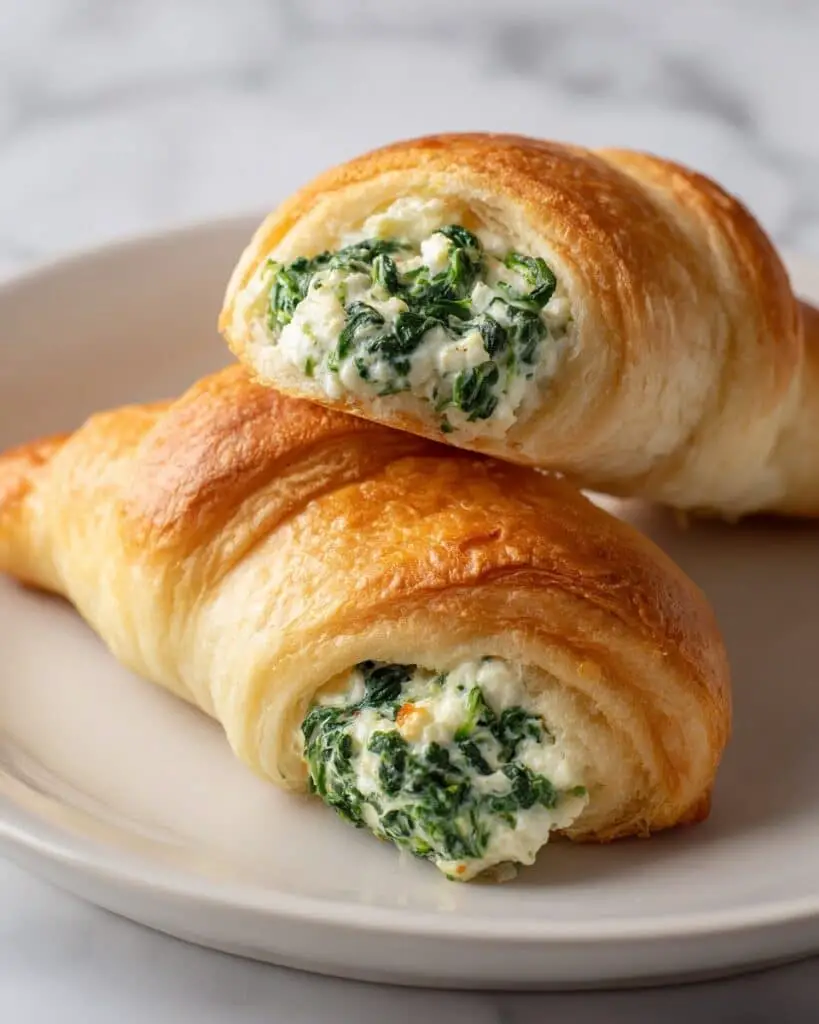 Spinach and Cheese Crescent Rolls Recipe