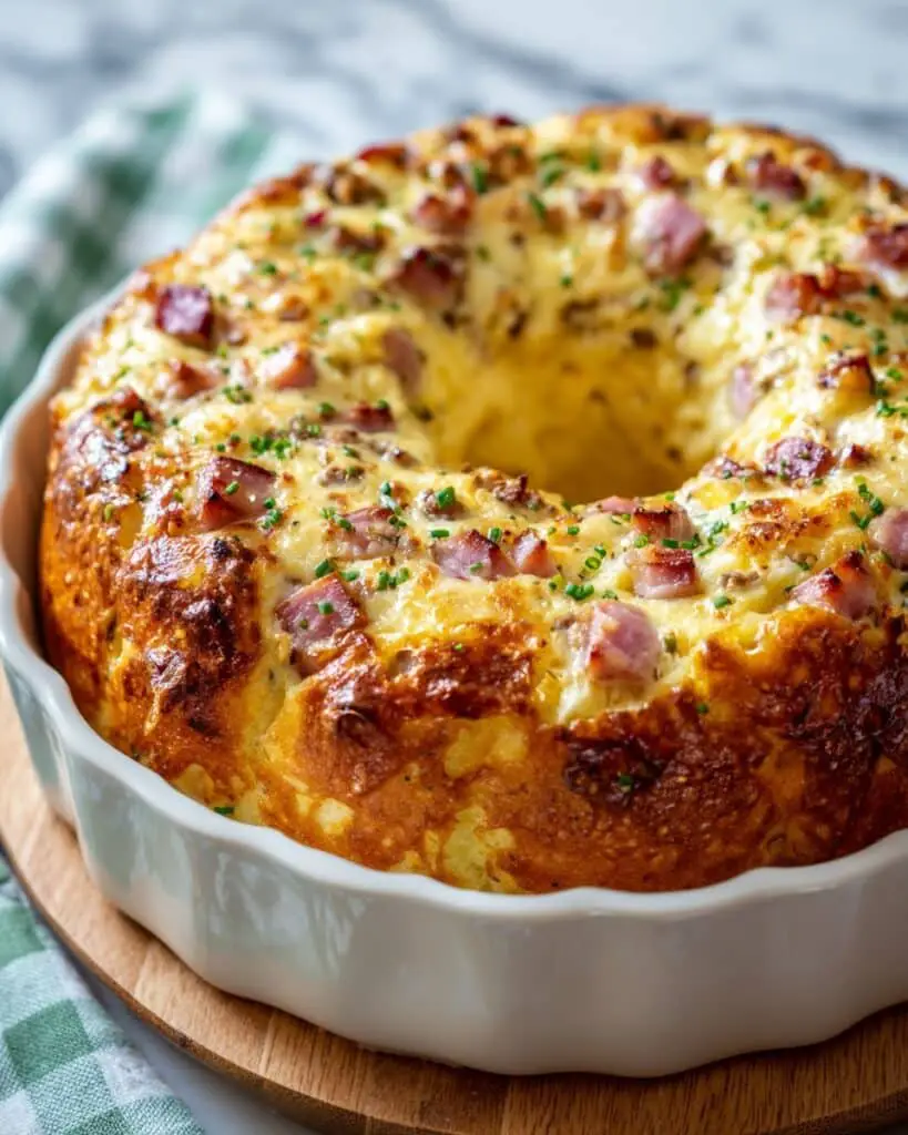 Savory Breakfast Bundt Cake Recipe