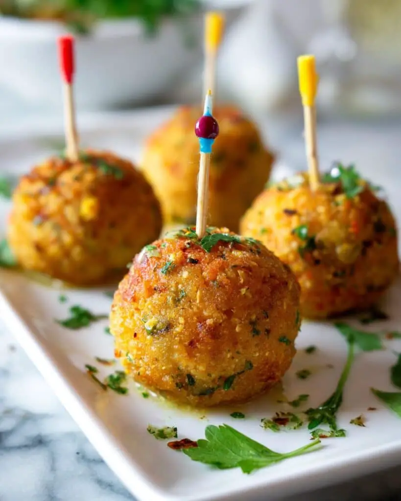 Chicken Parmesan Meatballs Recipe
