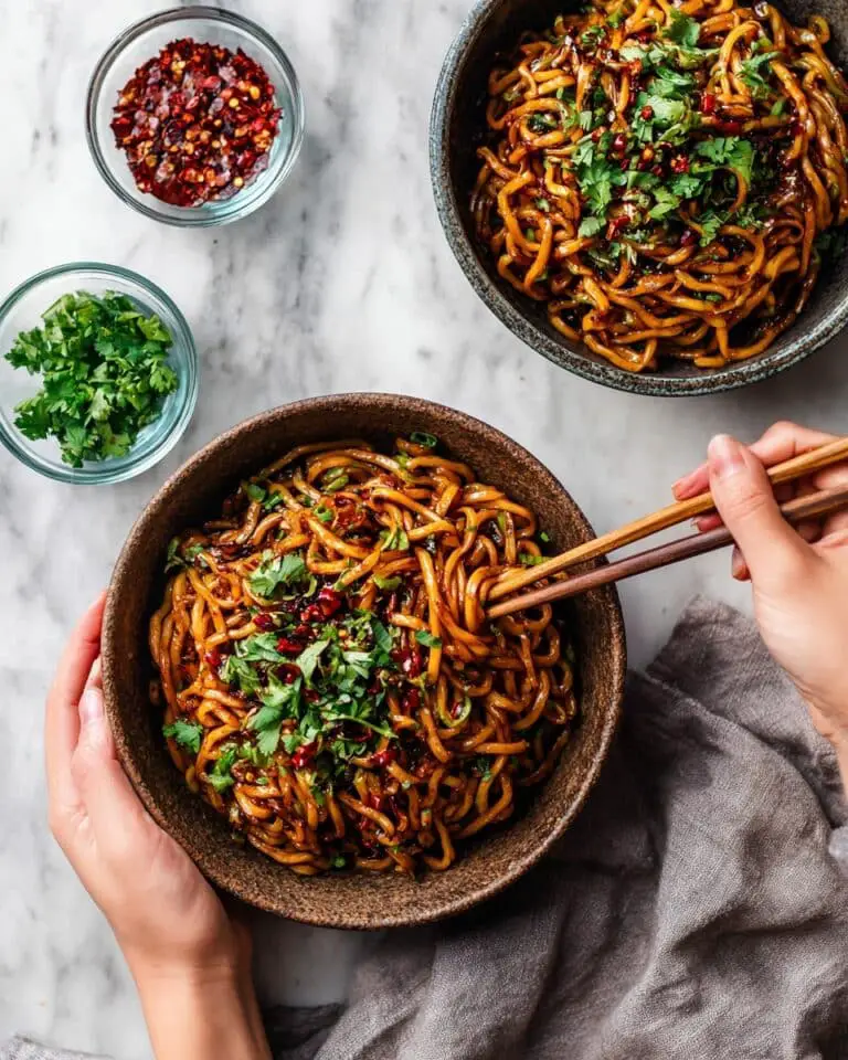 Chili Crisp Noodles Recipe
