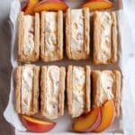 Peach Ice Cream Sandwiches (Gluten Free, Dairy Free) Recipe