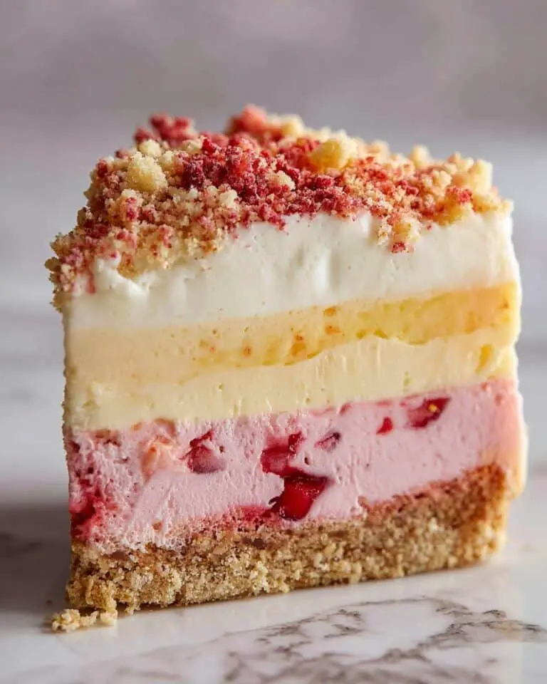 Strawberry Shortcake Ice Cream Cake Recipe