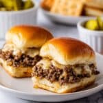 Slow Cooker Philly Cheesesteak Sloppy Joes Recipe