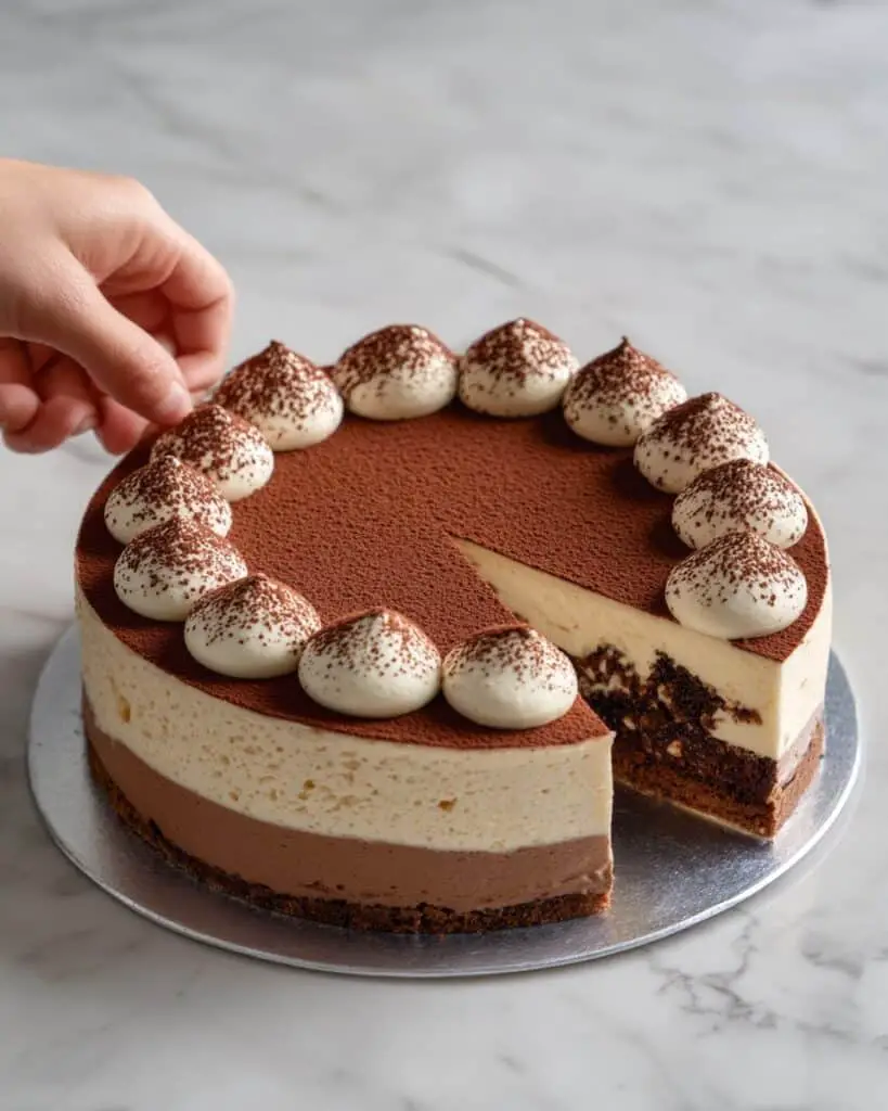 Creamy Tiramisu Pie Recipe