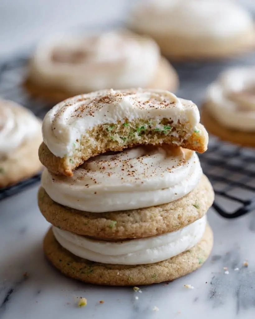 Zucchini Cookies with Cream Cheese Frosting Recipe