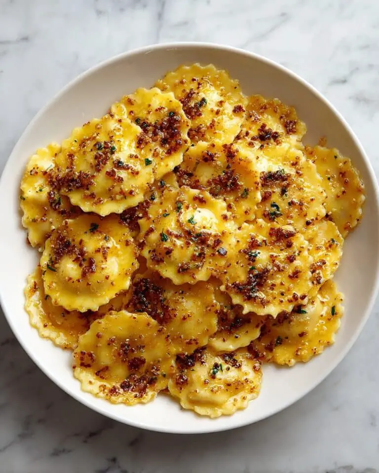 Air Fried Garlic Parmesan Ravioli Recipe