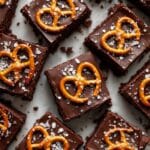 Salted Caramel Pretzel Brownies Recipe
