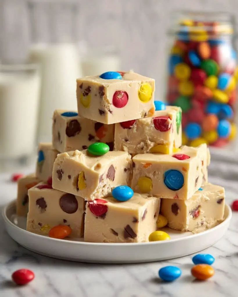 Monster Cookie Dough Fudge Recipe