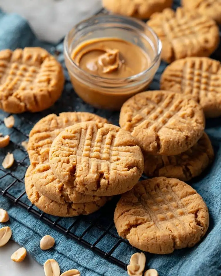 Old-Fashioned Peanut Butter Cookies Recipe