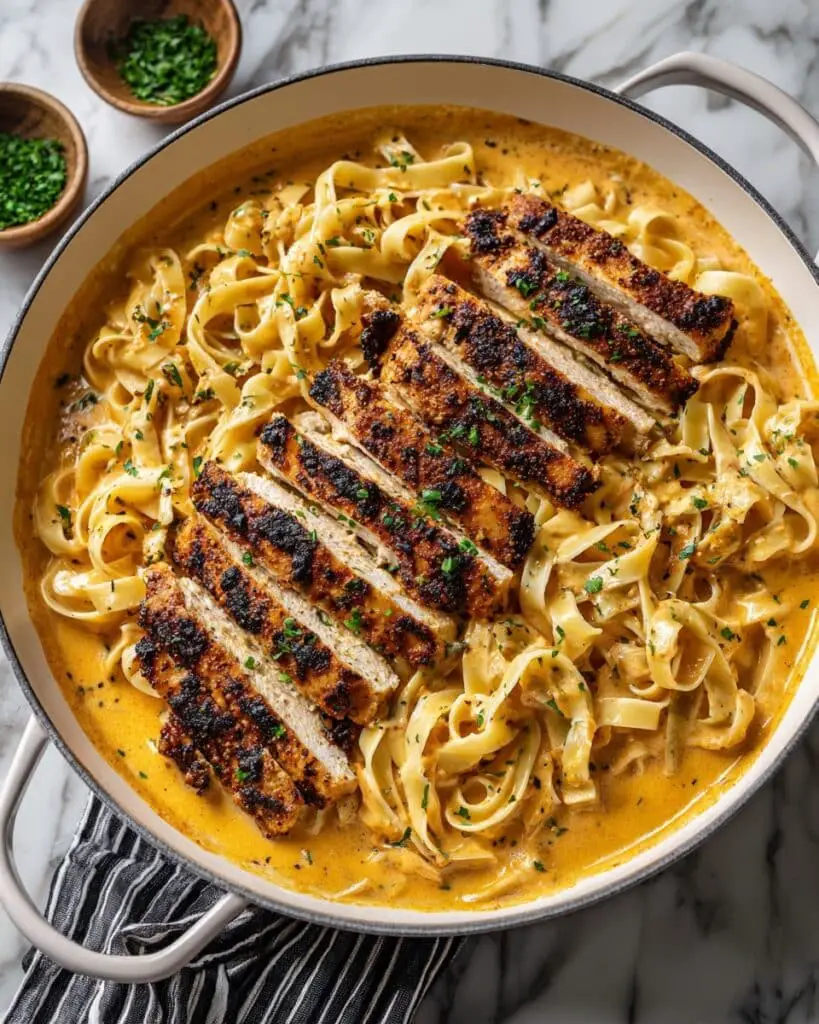 Creamy Cajun Chicken Pasta Recipe