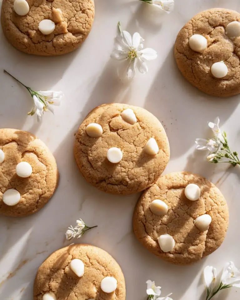 Lemon White Chocolate Cookies Recipe
