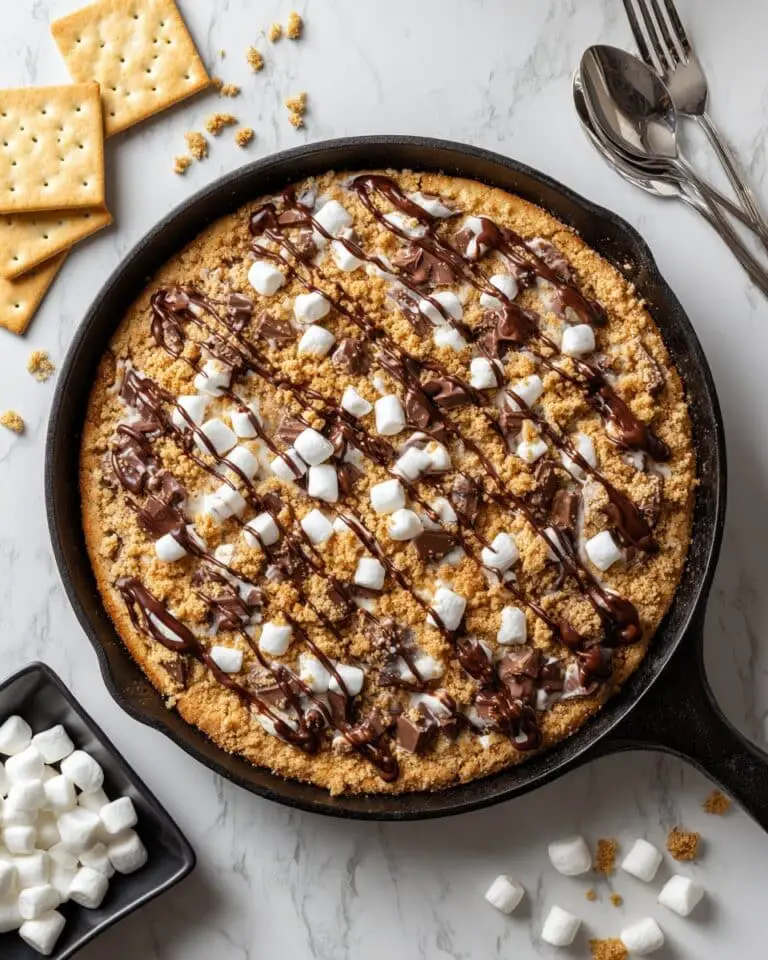 S’mores Skillet Cookie Recipe