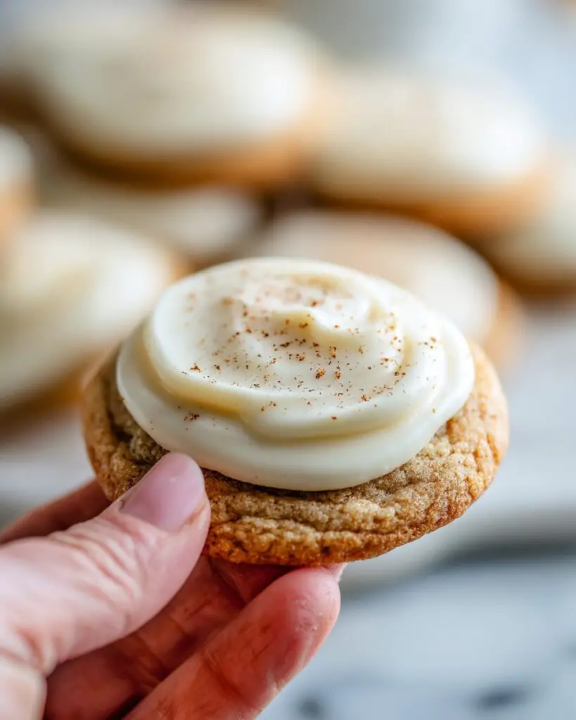 3 Ingredient Pumpkin Cookies with Cream Cheese Frosting Recipe
