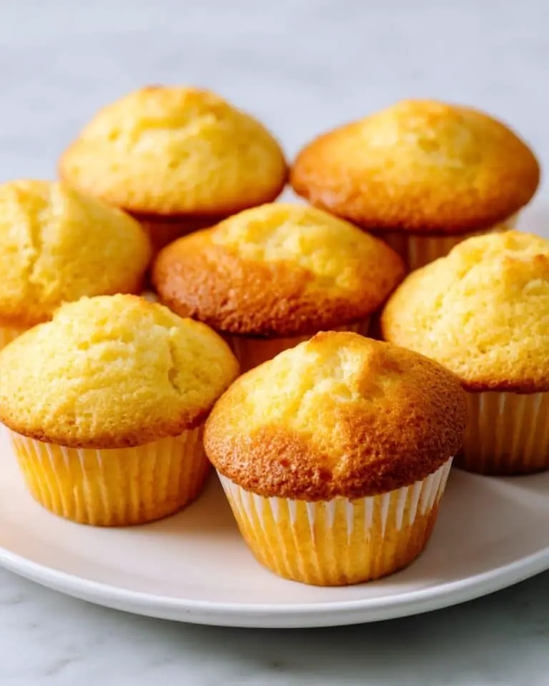 Soft Homemade Easy Muffin in Just One Bowl Recipe