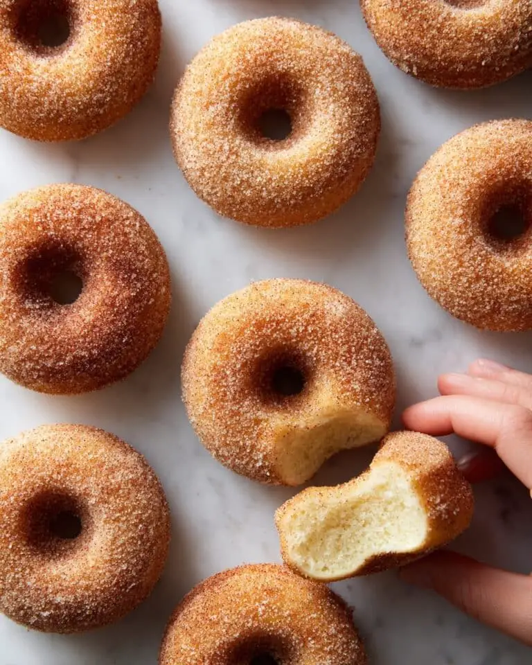 Baked Cinnamon Sugar Donuts Recipe
