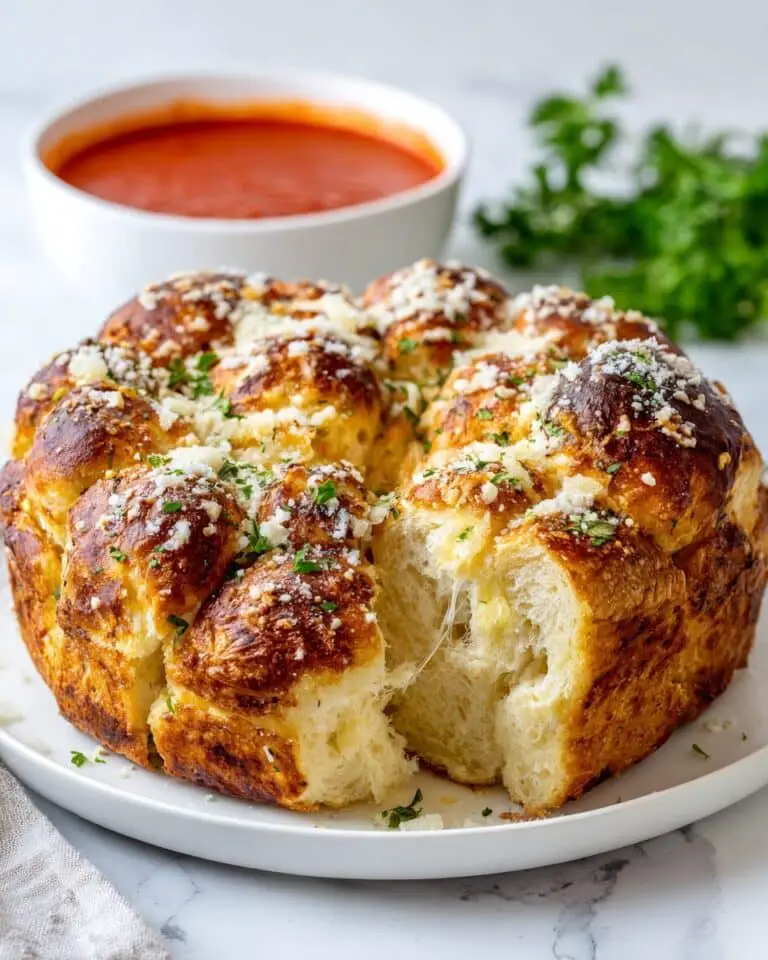 Garlic Pull Apart Bread with Biscuits Recipe