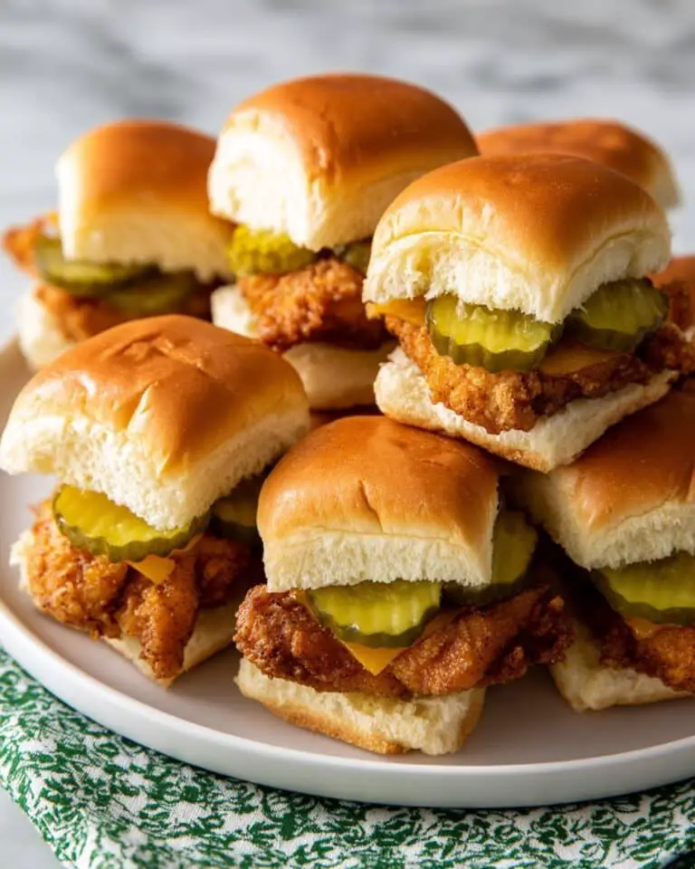 Hot Honey Chicken Sliders Recipe