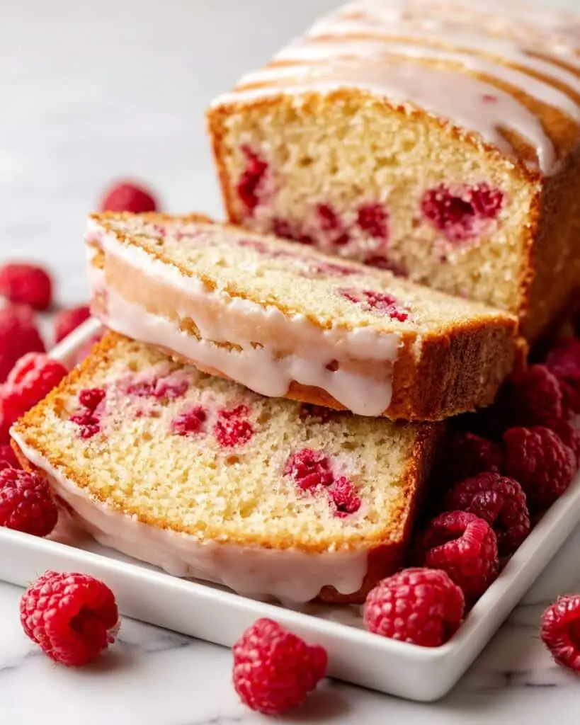 Raspberry Lemon Yogurt Bread Recipe