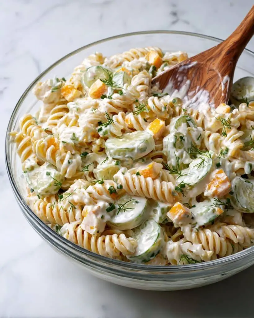 Dill Pickle Pasta Salad Recipe