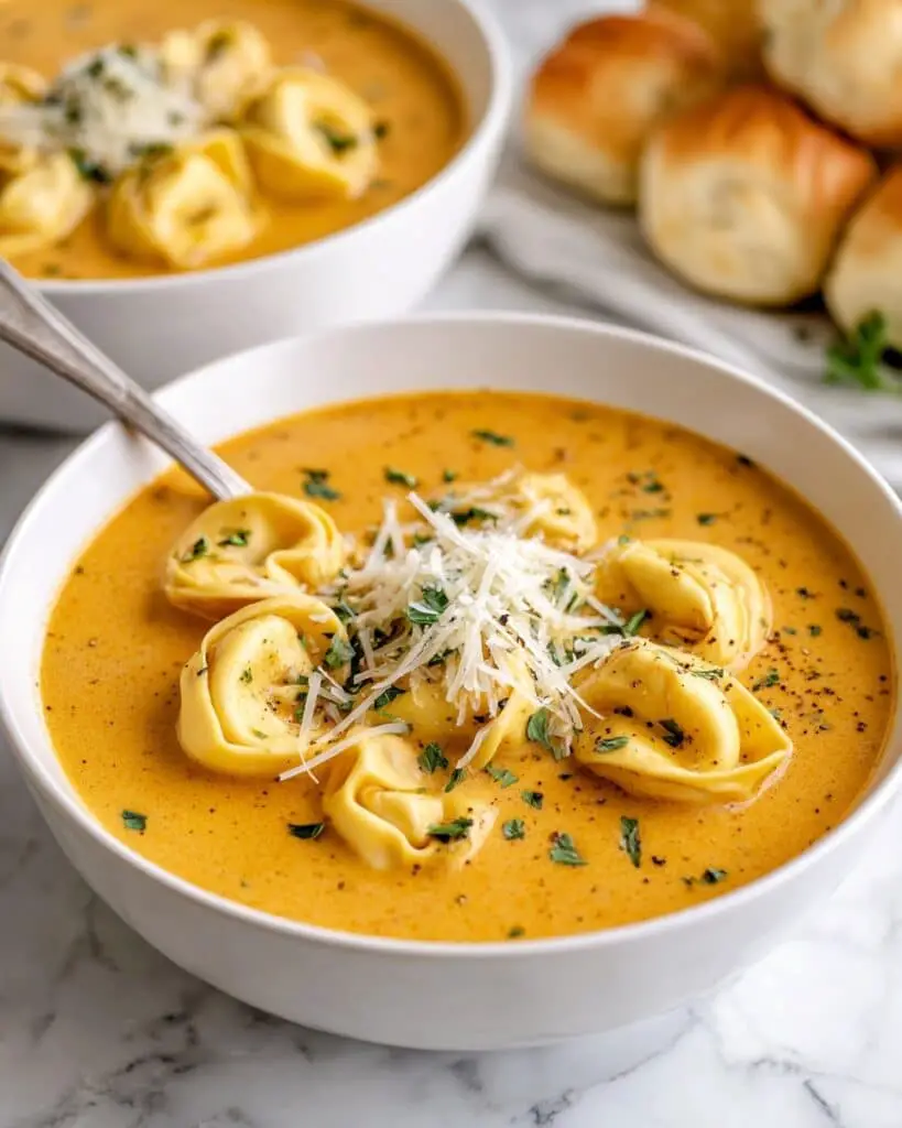 Creamy Tomato Tortellini Soup Recipe