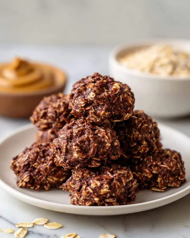 No Bake Chocolate Peanut Butter Cookies Recipe