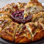 Cranberry Turkey Crescent Ring Recipe