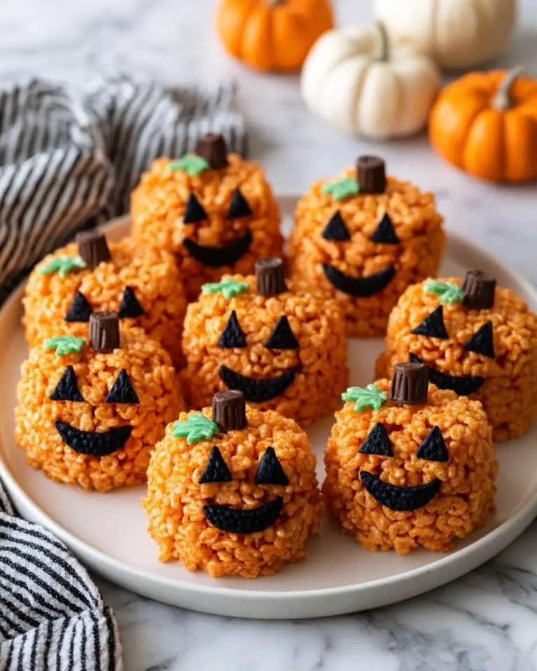 Pumpkin Spice Rice Krispie Treats Recipe