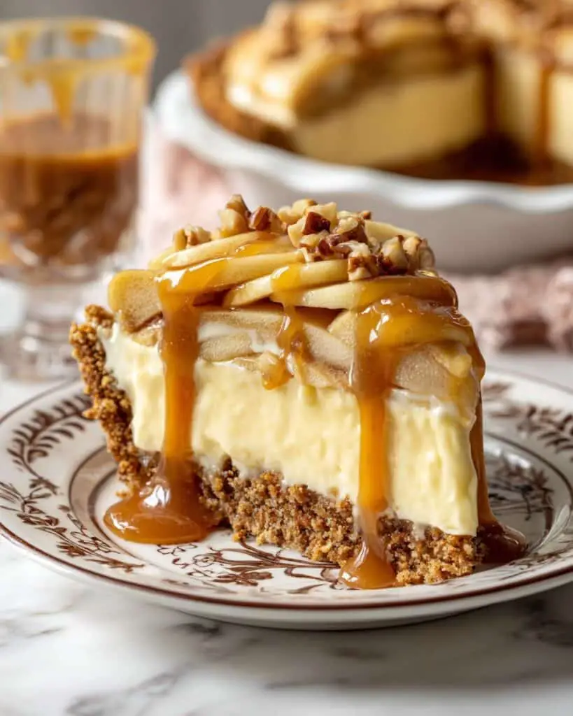 Apple Cinnamon Pecan Cheesecake Recipe