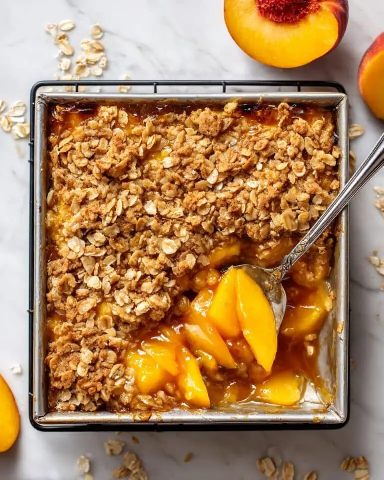 Peach Crisp Recipe