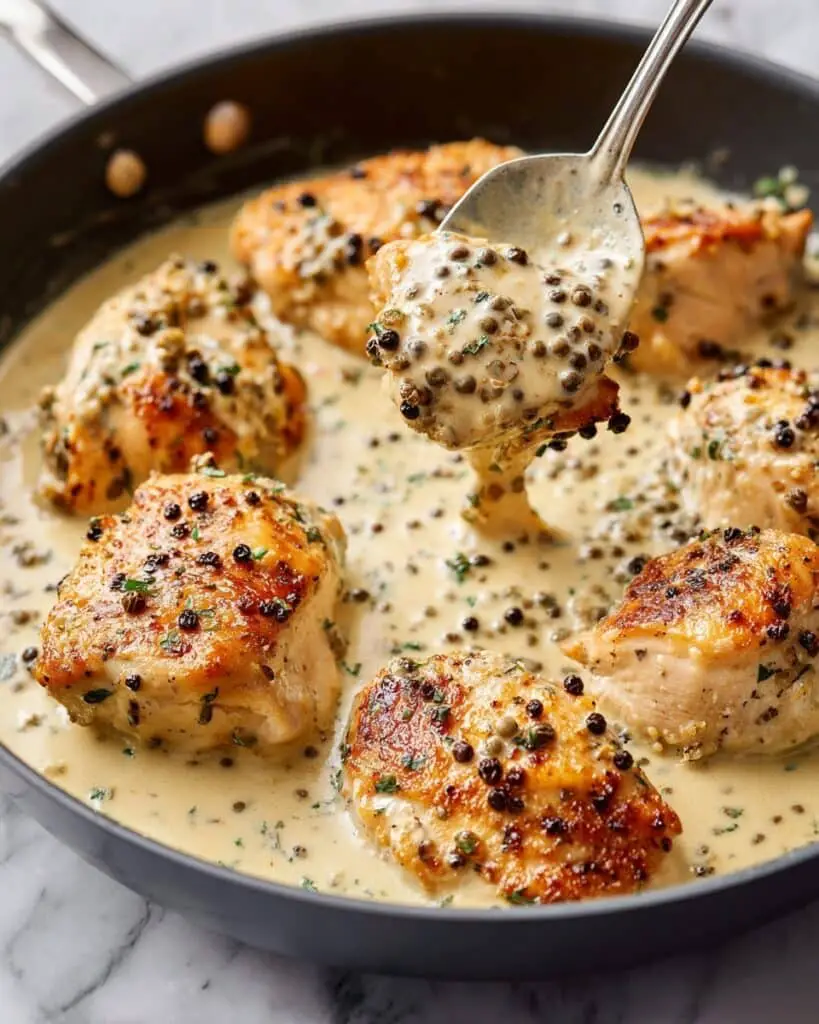 Chicken au Poivre Recipe
