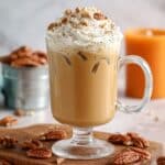 Creamy Pumpkin Milkshake with Graham Cracker Rim Recipe