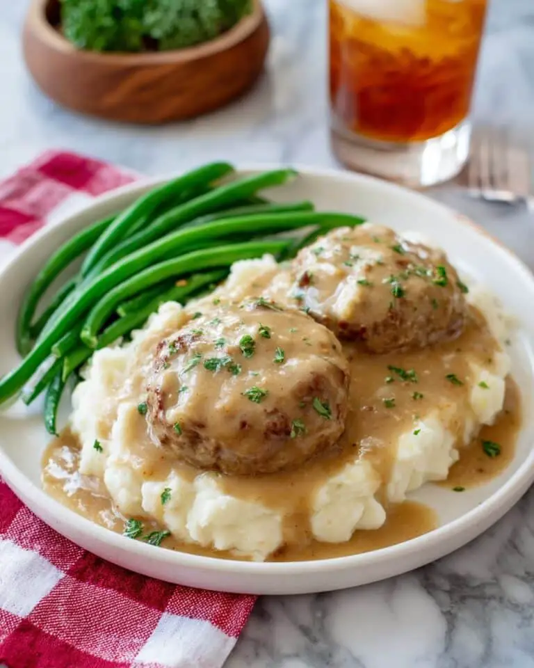 Slow Cooker Salisbury Steaks Recipe