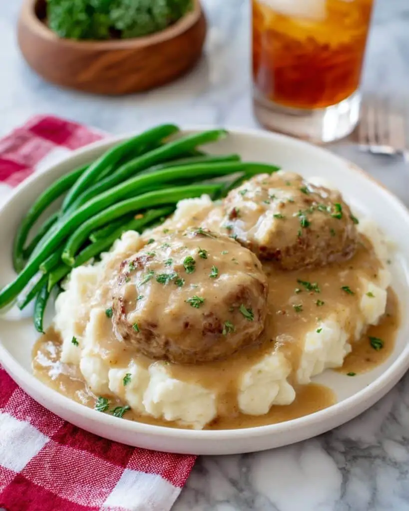 Slow Cooker Salisbury Steaks Recipe