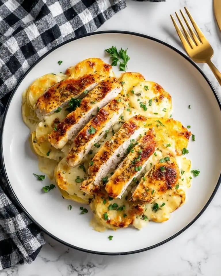 Asiago Tortellini Alfredo with Grilled Chicken Recipe