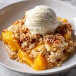 Peach Dump Cake with Cinnamon Recipe