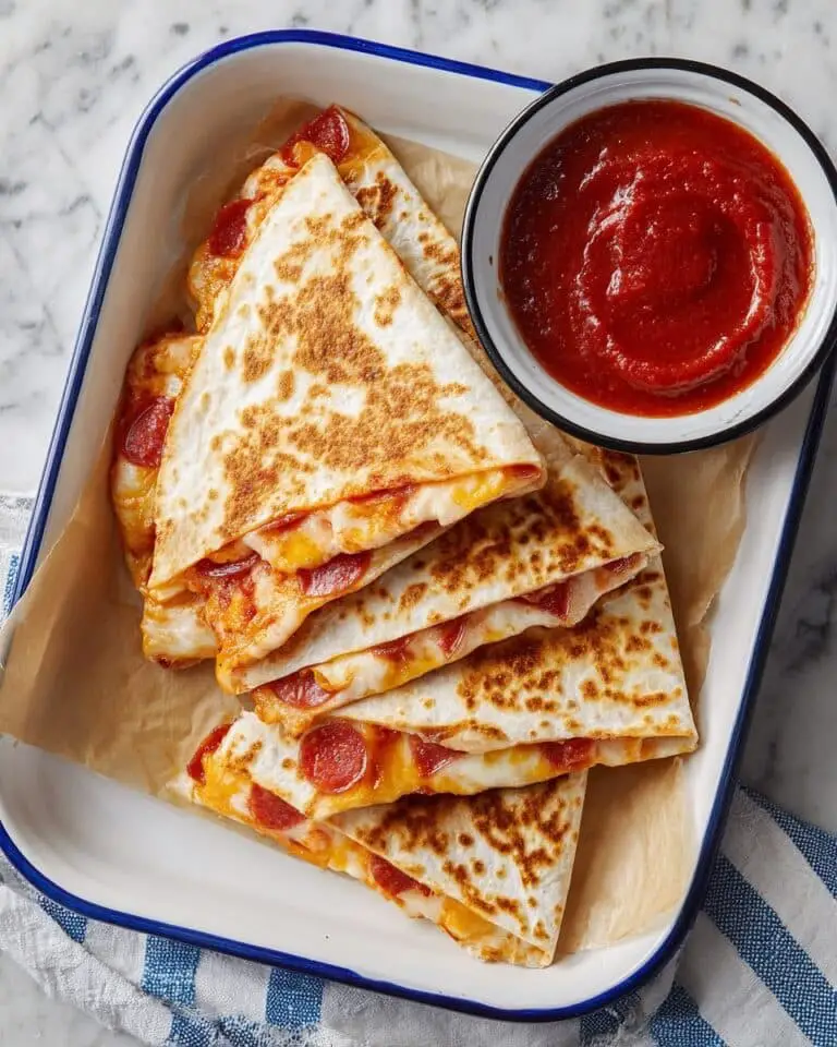 Pizza Quesadilla Recipe