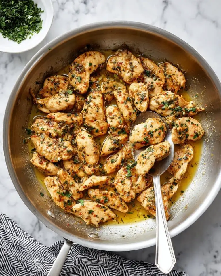 Garlic Butter Chicken Bites Recipe