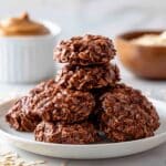 No Bake Chocolate Peanut Butter Cookies Recipe