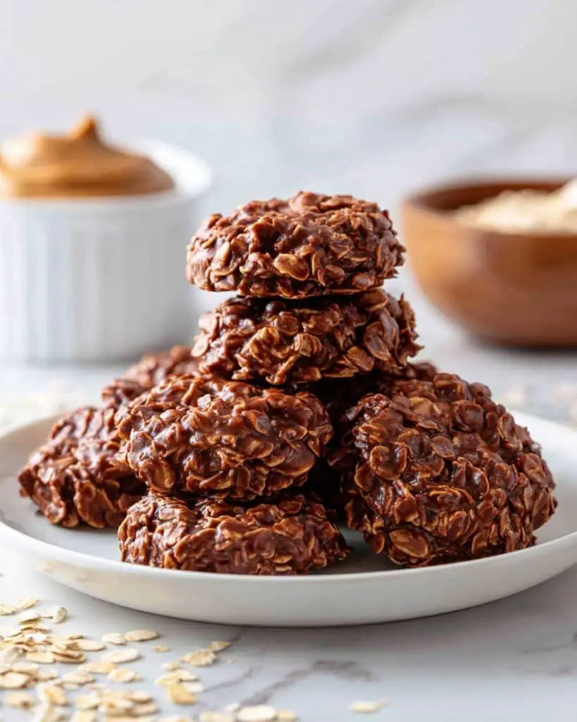 No Bake Chocolate Peanut Butter Cookies Recipe