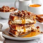 Cream Cheese Stuffed Pumpkin French Toast Recipe