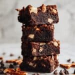 Warm Salted Caramel Pretzel Brownies Recipe