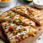 Corn Quesadillas with Sweet Bell Peppers Recipe